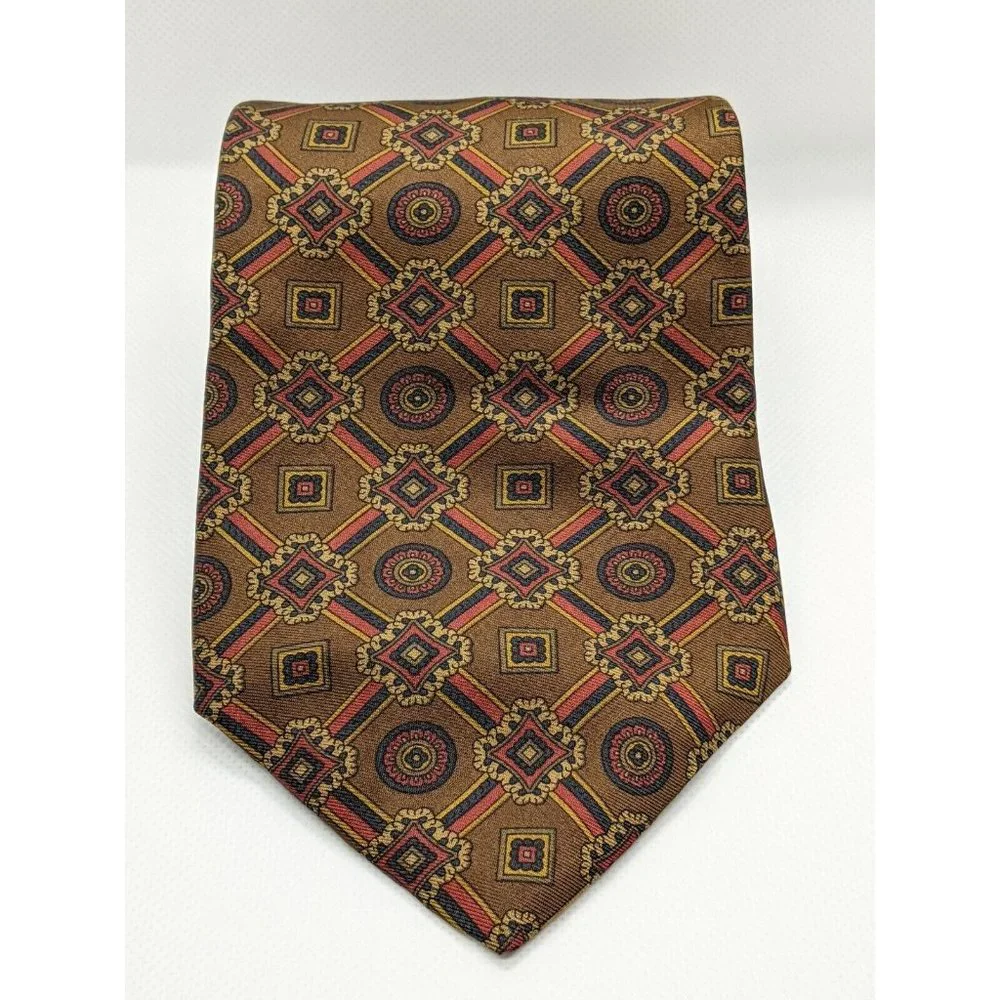 Tommy Hilfiger Mens Tie Italian Silk